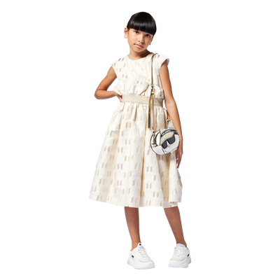 Sac à main en toile enduite KARL LAGERFELD KIDS FILLE