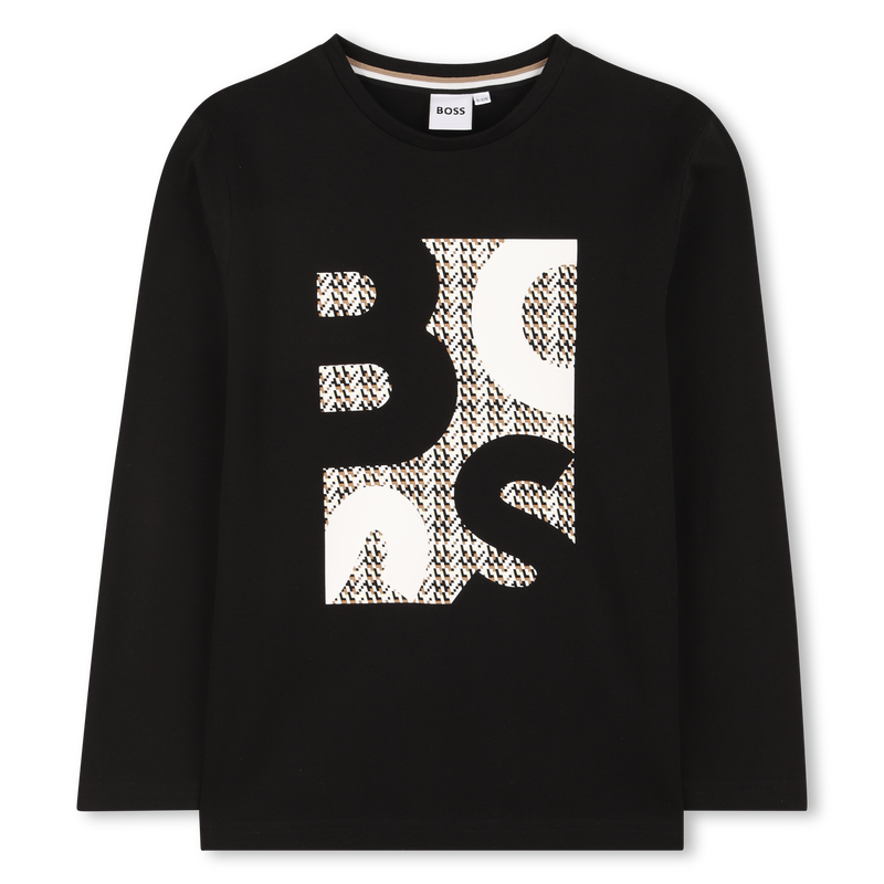 T-shirt à manches longues BOSS 
                    GARCON