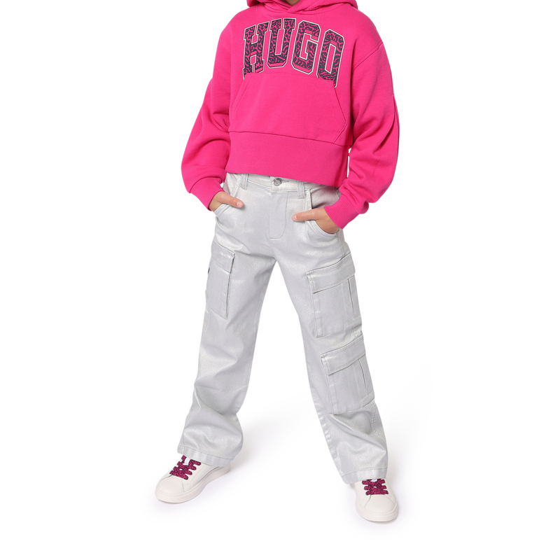 Sweat-shirt en molleton Hugo 
                        FILLE