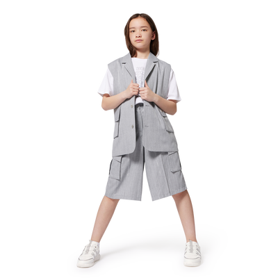 T-shirt manches courtes coton DKNY FILLE