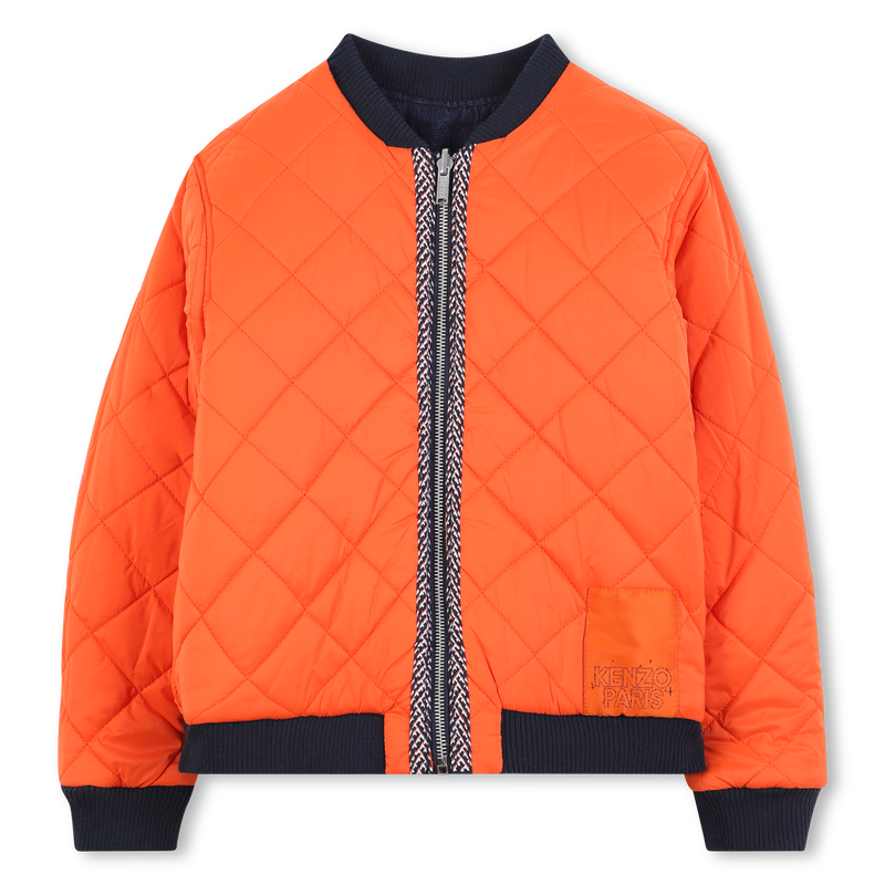 Veste r&eacute;versible avec fermeture zipp&eacute;e KENZO KIDS 
                        UNISEXE