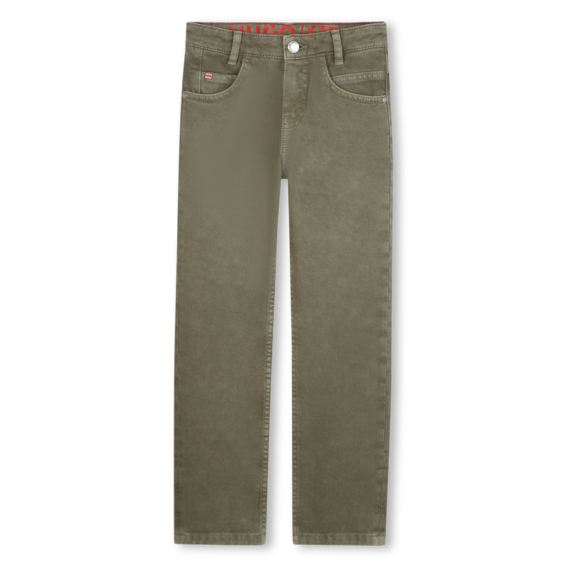 Pantalon en sergé délavé Hugo 
                    GARCON