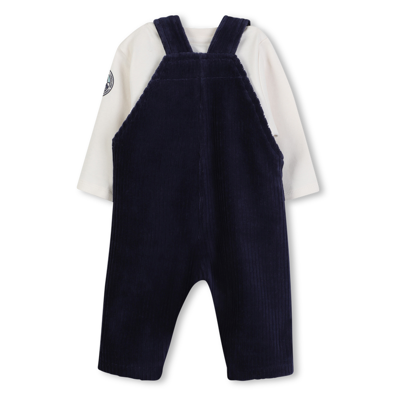 Ensemble salopette velours côtelé TIMBERLAND 
                    GARCON