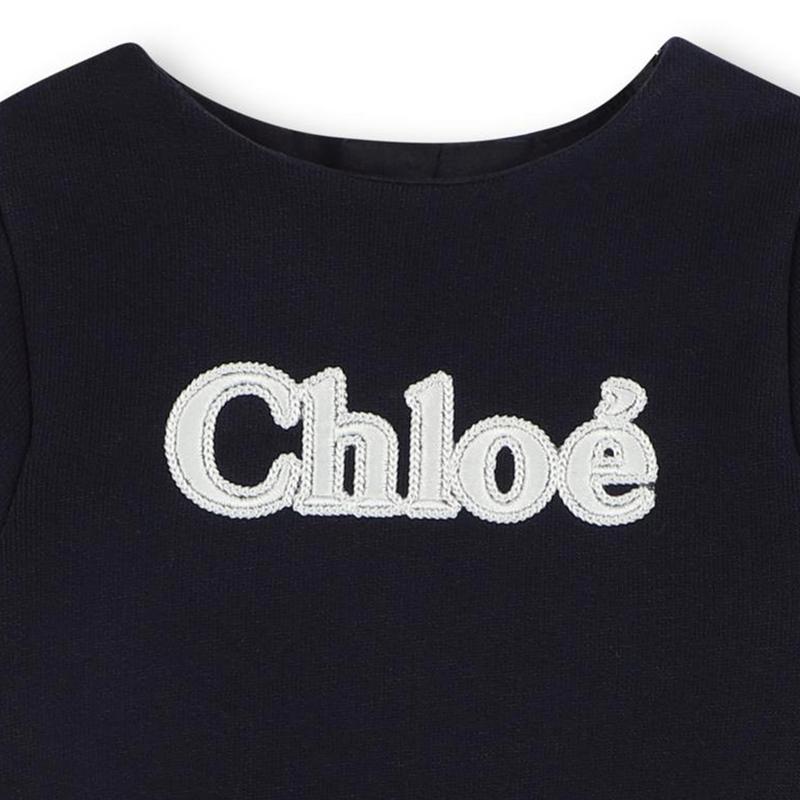 Robe molletonnée à noeud CHLOE 
                    FILLE