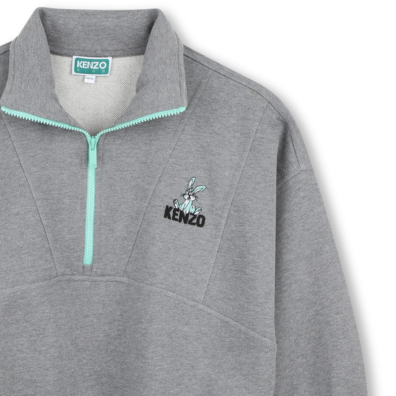 Sweat-shirt col camionneur KENZO KIDS 
                        GARCON