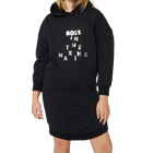 Robe sweat-shirt &agrave; capuche BOSS 
                    FILLE