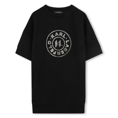 Robe à manches courtes KARL LAGERFELD KIDS FILLE