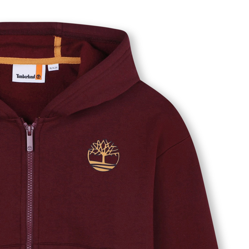 Cardigan molletonné à capuche TIMBERLAND 
                    GARCON