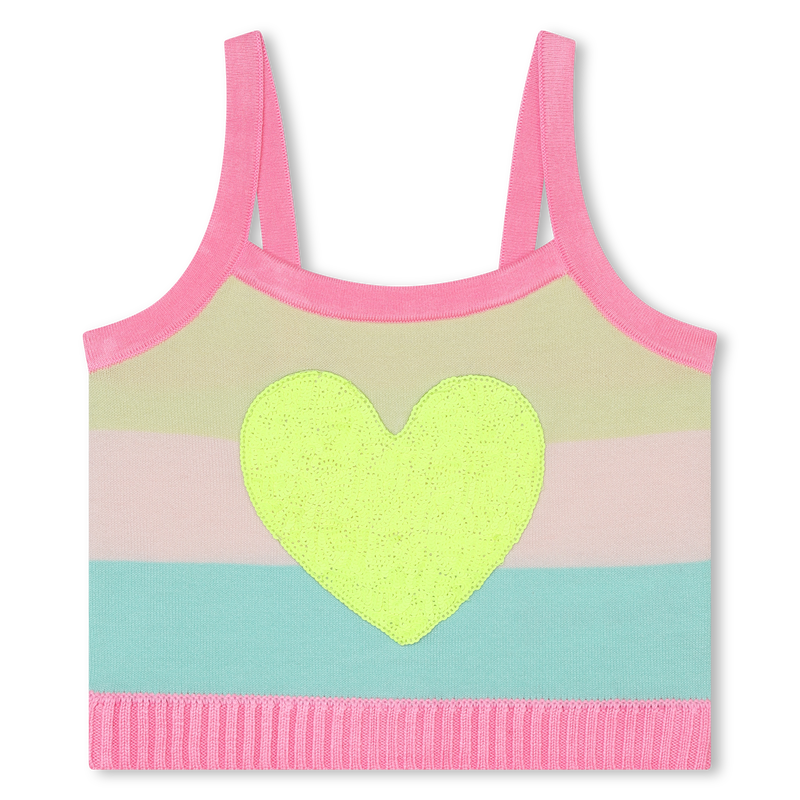 Débardeur en tricot à rayures BILLIEBLUSH 
                    FILLE