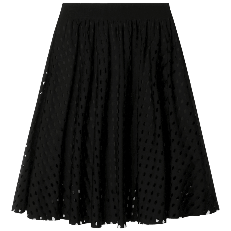 Jupe zippée à motifs ajourés DKNY 
                    FILLE