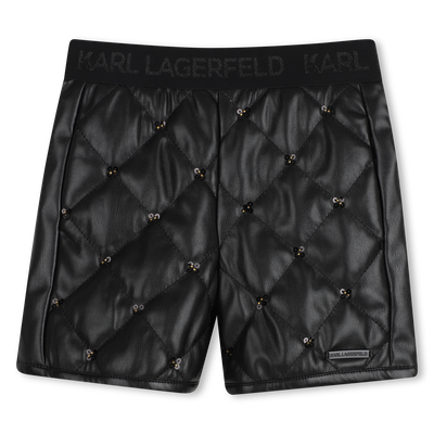 Bermuda avec strass KARL LAGERFELD KIDS FILLE