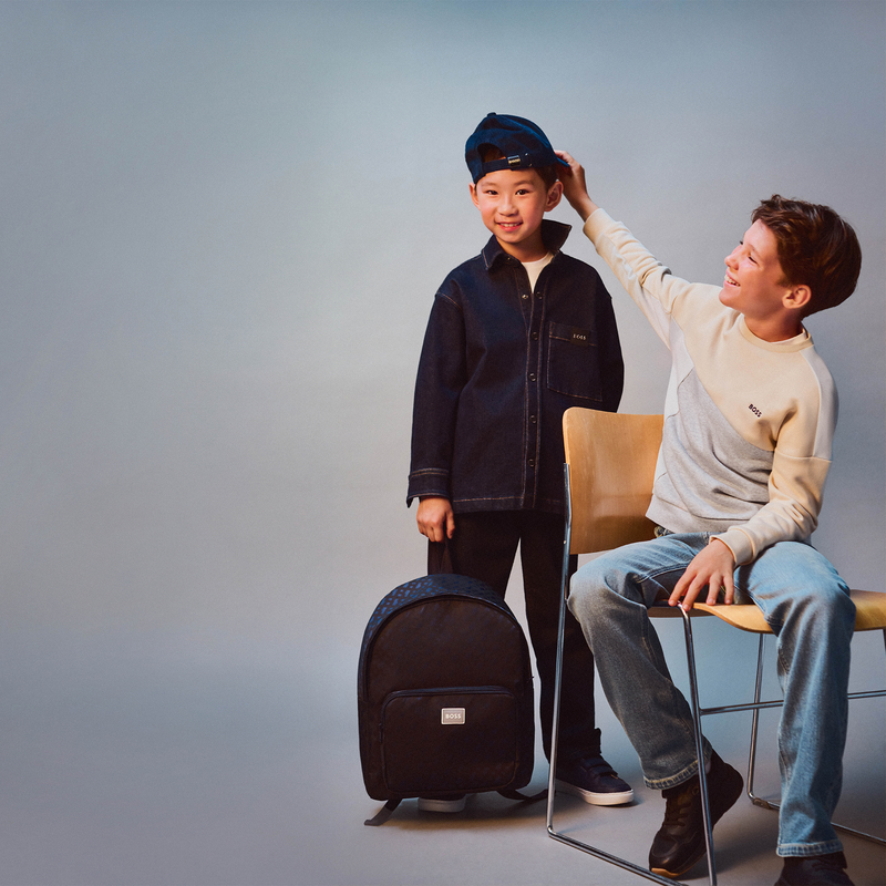 Sweat col rond BOSS 
                        GARCON