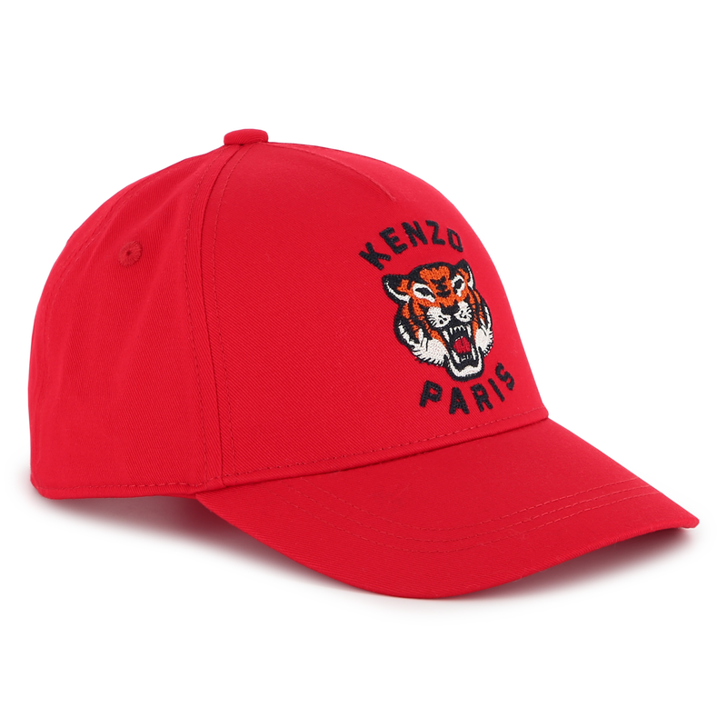 Casquette brod&eacute;e en coton KENZO KIDS 
                        UNISEXE