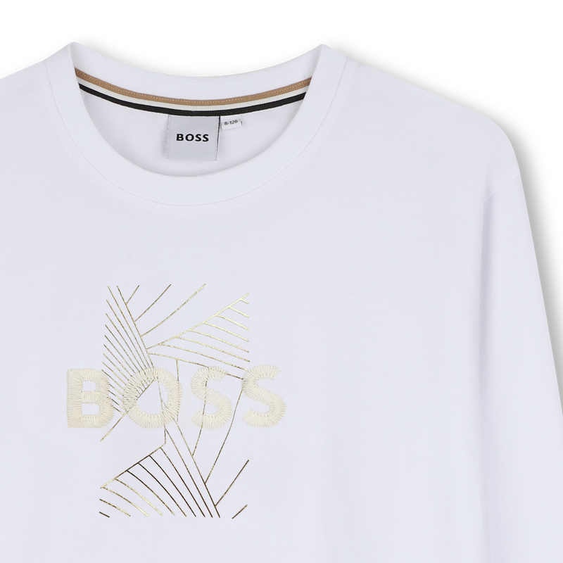 Tee-shirt manches longues BOSS 
                        FILLE