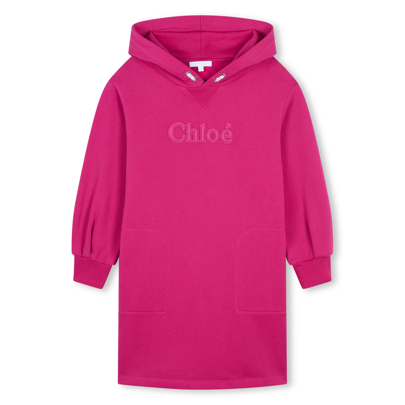 Robe en molleton à capuche CHLOE 
                    FILLE