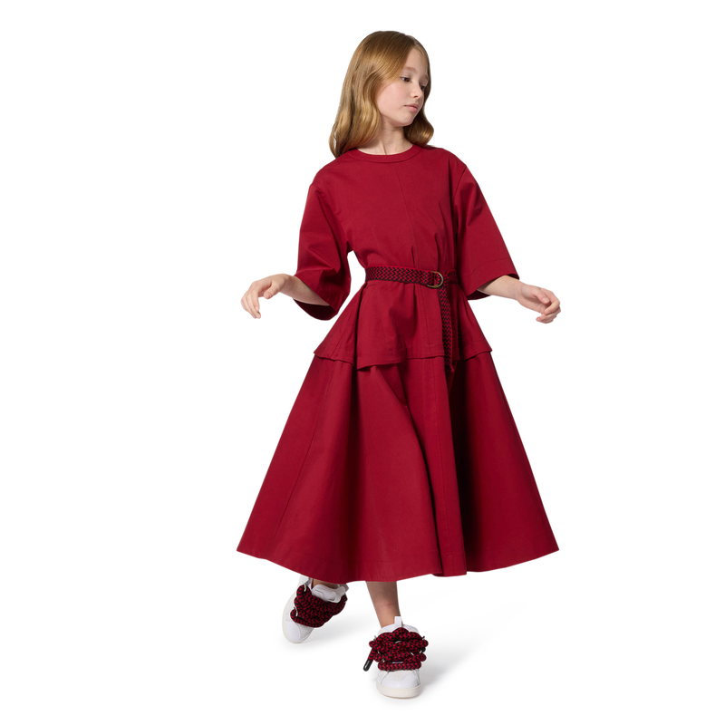 Robe longue en coton LANVIN 
                    FILLE