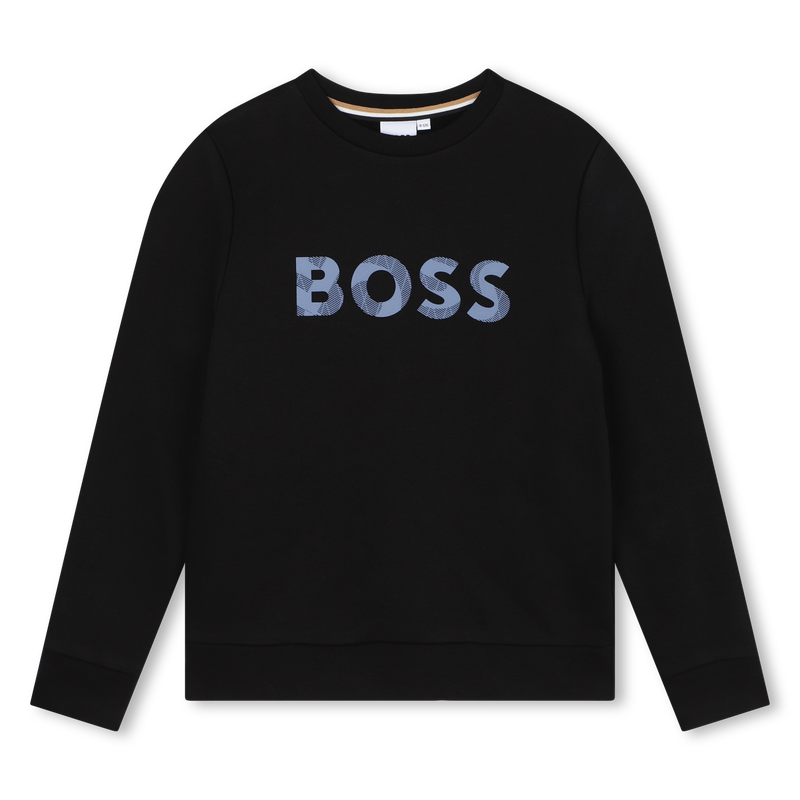Sweat-shirt &agrave; col rond BOSS 
                        GARCON