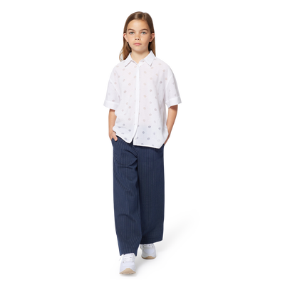 Chemise à manches courtes BOSS FILLE