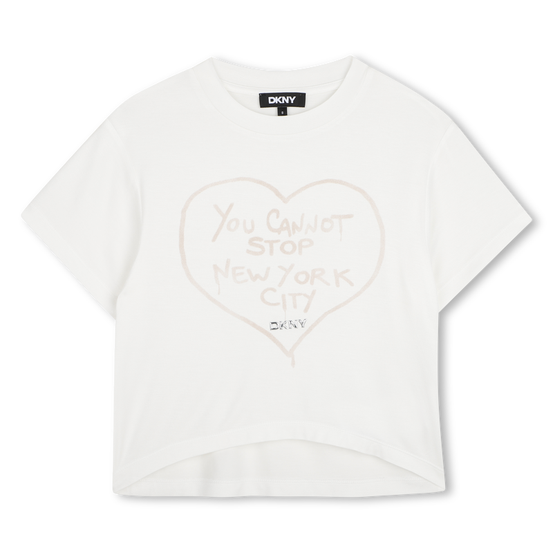 Tee-shirt manches courtes DKNY 
                        FILLE