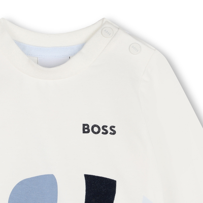 T-shirt imprimé panda roux BOSS GARCON