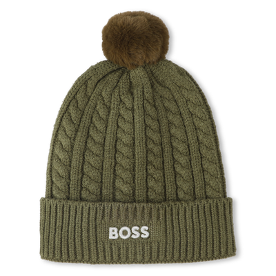 Bonnet tricot torsadé BOSS GARCON
