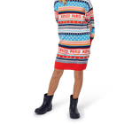 Robe en tricot jacquard KENZO KIDS 
                    FILLE