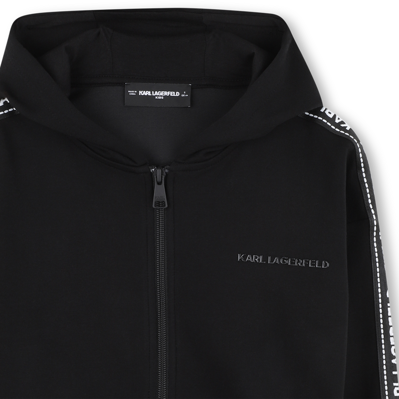 Cardigan à capuche KARL LAGERFELD KIDS 
                    FILLE
