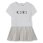 Robe manches courtes MICHAEL KORS 
                    FILLE