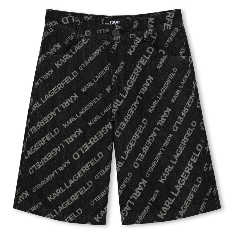 Bermuda en jean KARL LAGERFELD KIDS 
                        GARCON
