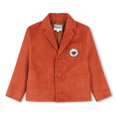 Veste de costume en velours KENZO KIDS GARCON
