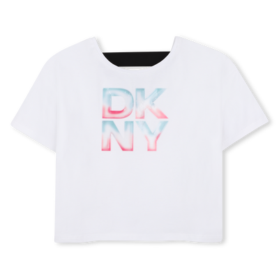 T-SHIRT MANCHES COURTES DKNY FILLE
