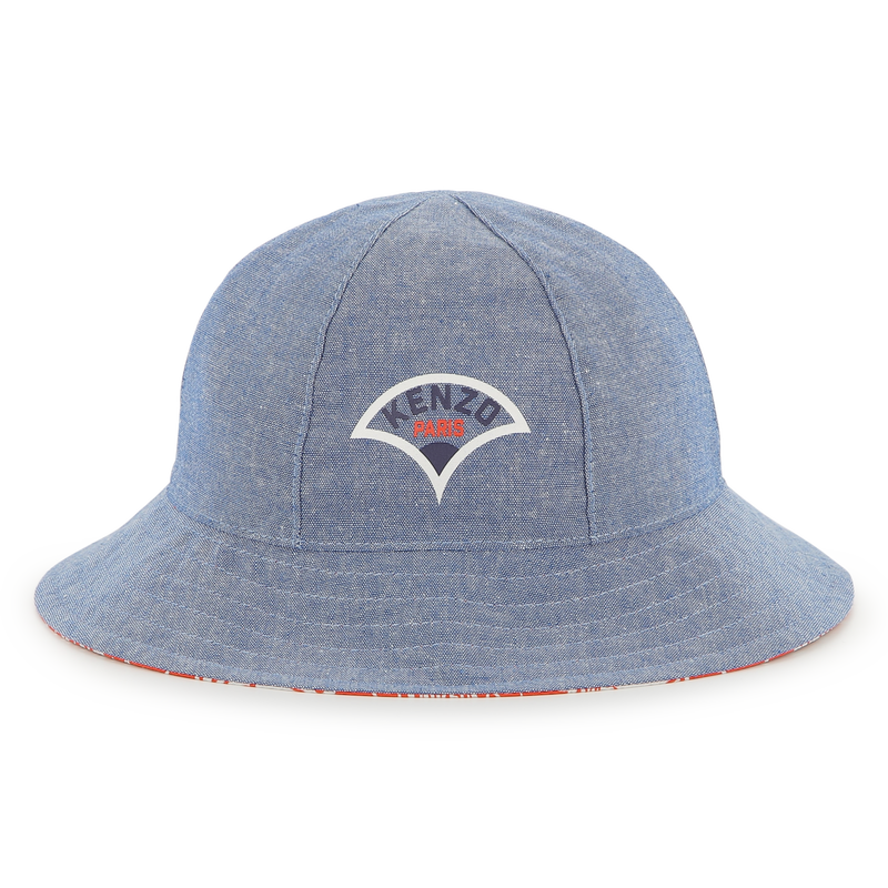 Bob r&eacute;versible en coton KENZO KIDS 
                        UNISEXE