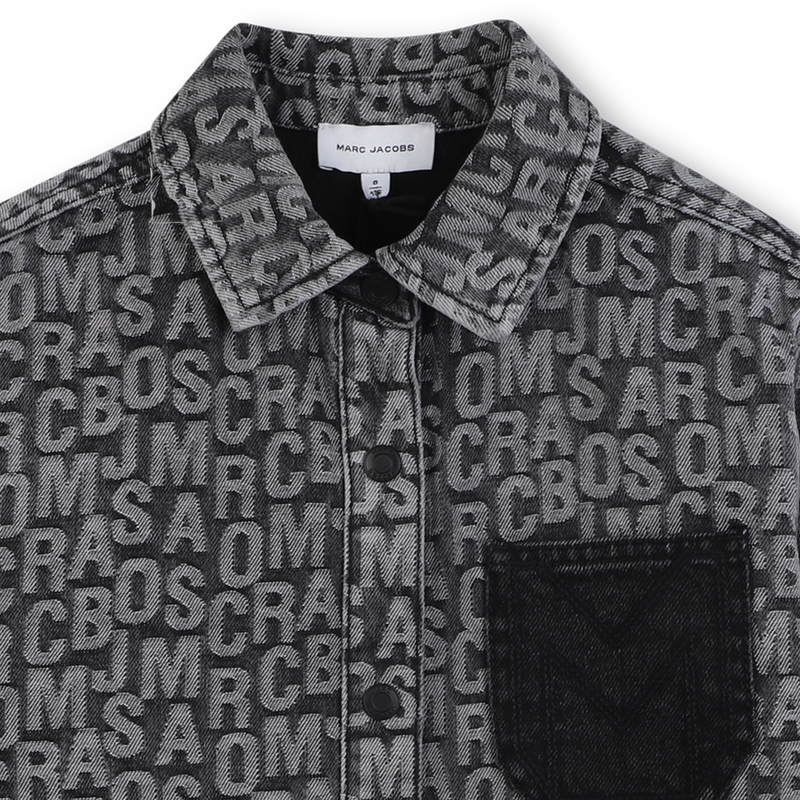 Chemise en denim jacquard MARC JACOBS 
                    GARCON