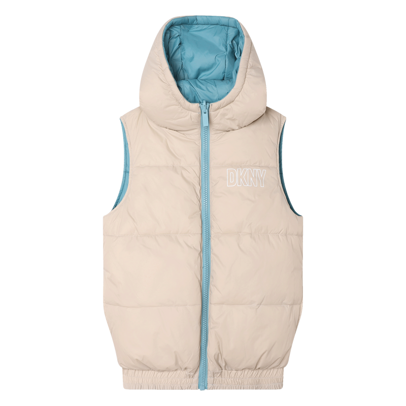 Doudoune sans manche à capuche DKNY 
                    UNISEXE