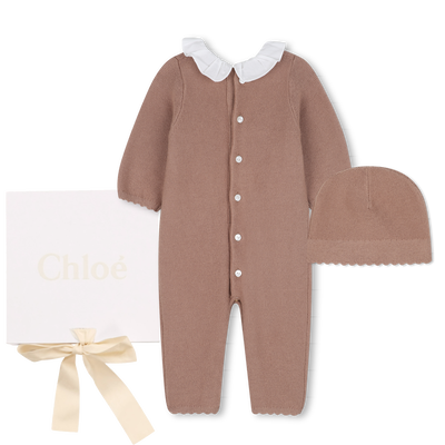 Ensemble combinaison et bonnet CHLOE FILLE