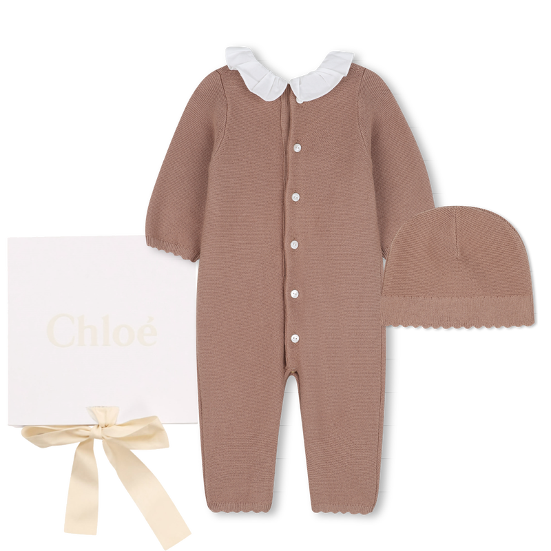 Ensemble combinaison et bonnet CHLOE 
                        FILLE