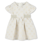 Robe de c&eacute;r&eacute;monie en jacquard KARL LAGERFELD KIDS 
                    FILLE