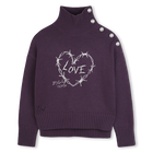 Pull col montant en tricot ZADIG & VOLTAIRE 
                    FILLE