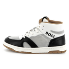 Baskets montantes lac&eacute;es BOSS 
                    GARCON