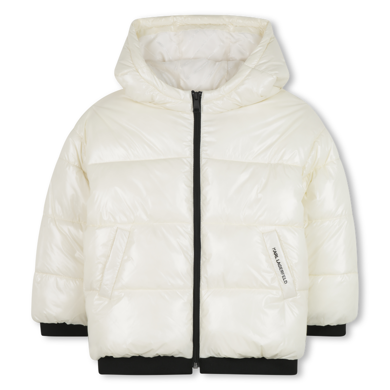 Doudoune à capuche KARL LAGERFELD KIDS 
                    FILLE