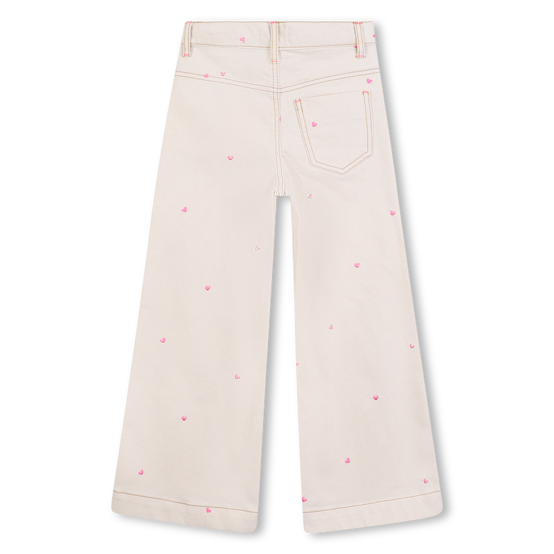 Pantalon coton avec coeurs BILLIEBLUSH 
                    FILLE