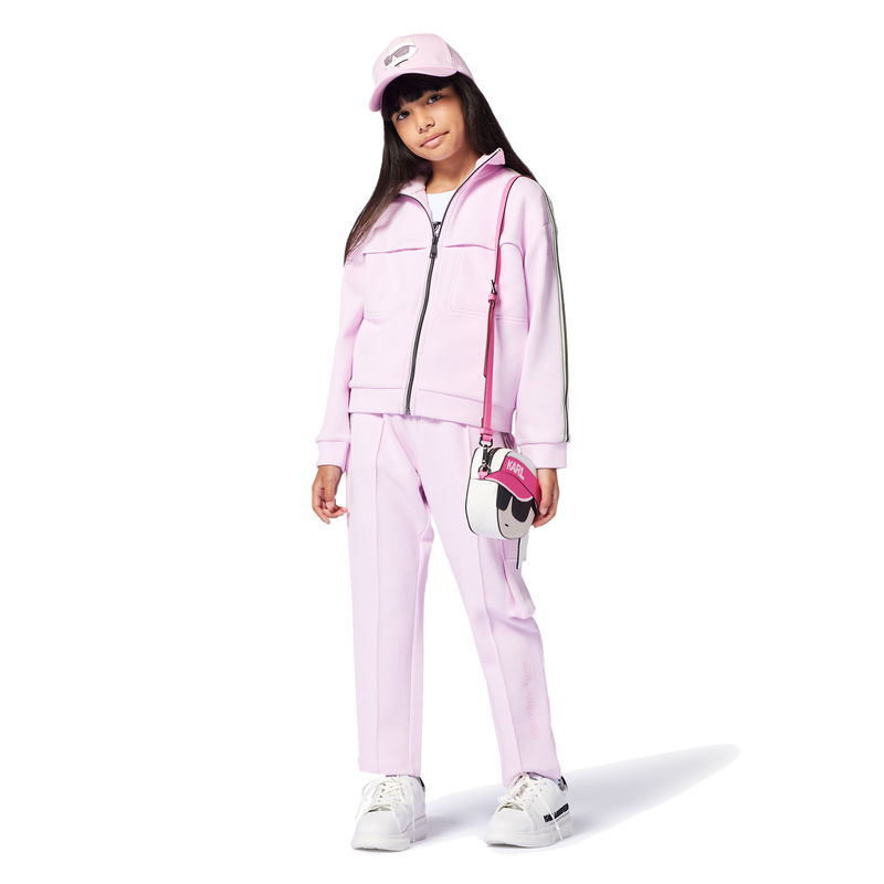Sac à main zippé ajustable KARL LAGERFELD KIDS 
                    FILLE