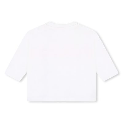 T-shirt &agrave; manches longues KENZO KIDS FILLE