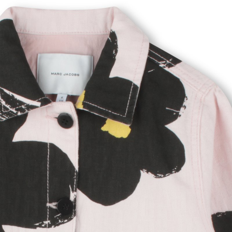 Veste imprim&eacute;e &agrave; poches MARC JACOBS 
                        FILLE