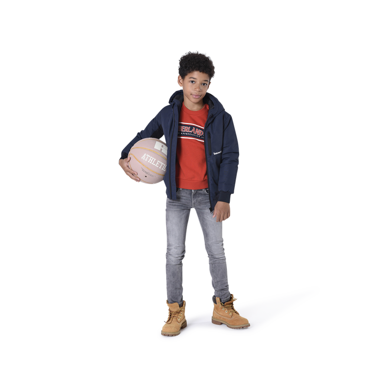 Sweat-shirt en molleton gratté TIMBERLAND 
                    GARCON