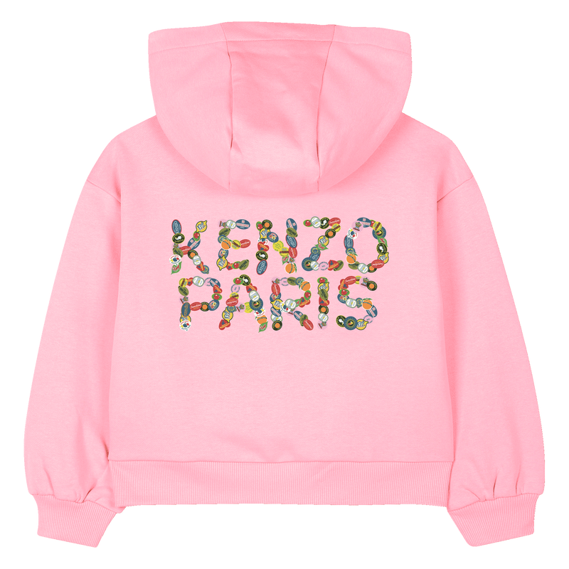 Cardigan de jogging zippé KENZO KIDS 
                    FILLE