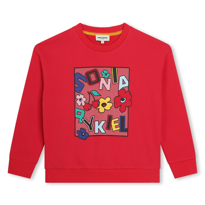 Sweat-shirt en molleton SONIA RYKIEL 
                    FILLE