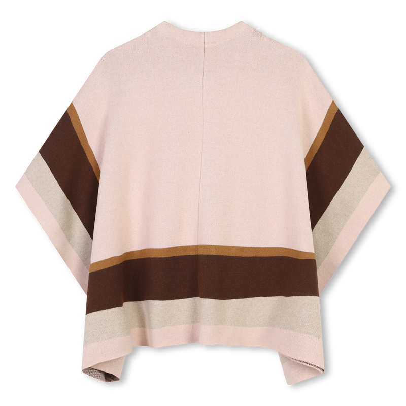 Cape avec rayures multicolores CHLOE 
                    FILLE