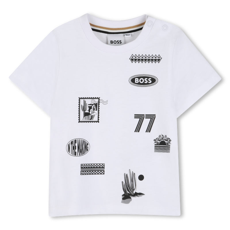 TEE-SHIRT MANCHES COURTES BOSS 
                        GARCON