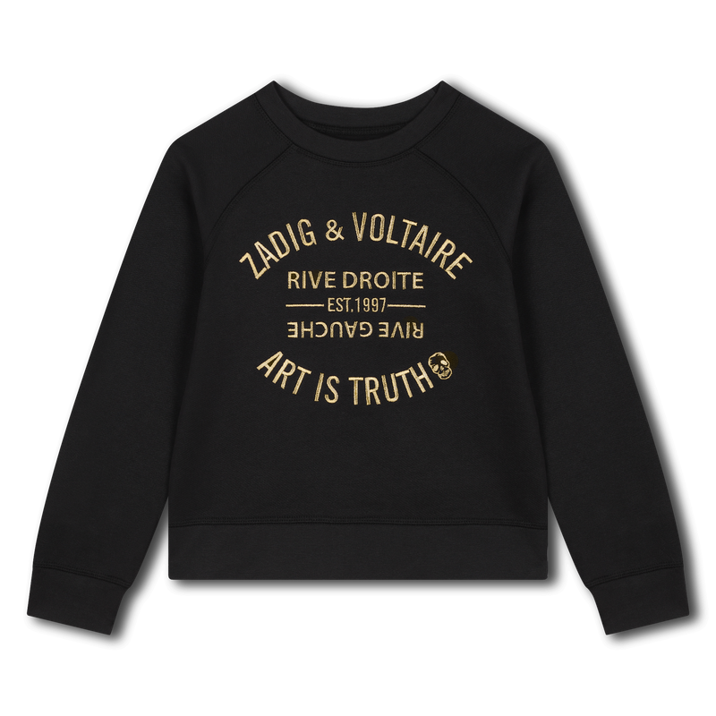 Sweat-shirt en molleton ZADIG & VOLTAIRE 
                    FILLE